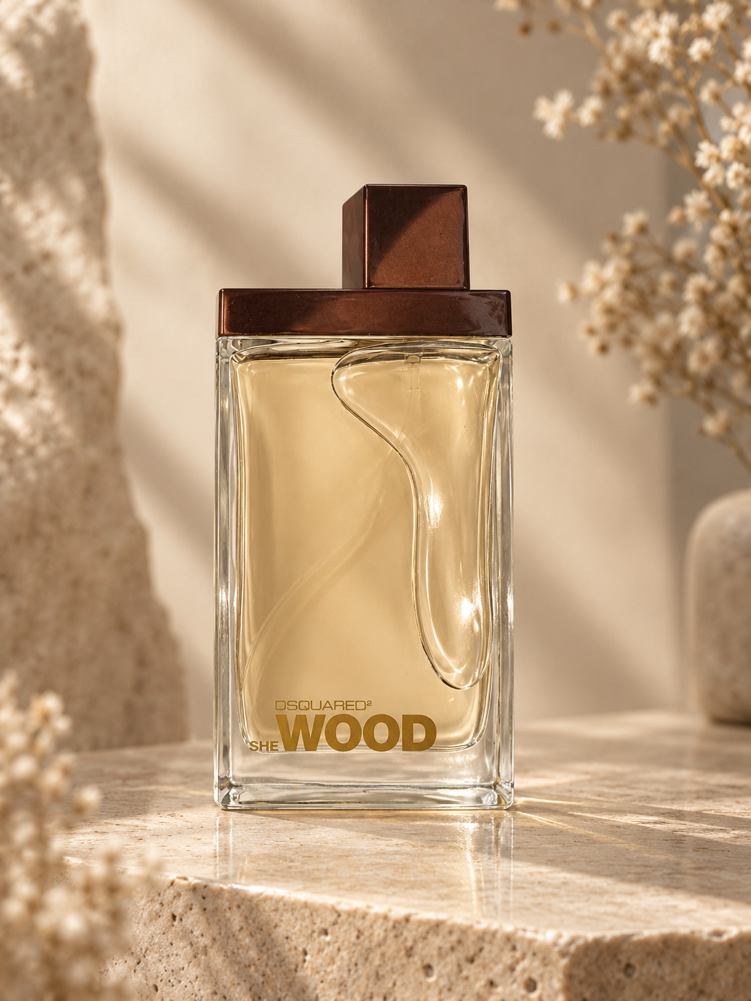 ادوپرفیوم زنانه ویژوآل Pink مدل She Wood حجم 100 میل